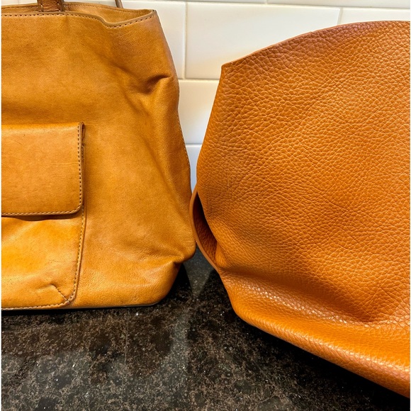 Large Hobo Bag by Chinese Laundry, Faux camel colored Leather. - Picture 8 of 8